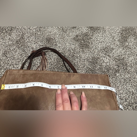 NWT Darcy Marks Large Shoulder Bag Vegan Leather - Picture 5 of 8